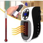 Powermaster PM-20327 500 Watt Priz Tipi Uzaktan Kumandalı Taşınabilir Isıtıcı (Zamanlayıcı - Otomatik Kapanma)