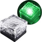 Powermaster Pm-21648 Solar Ledlı Yesıl Tugla Gorunumlu Bahce Dekorasyon Aydınlatma