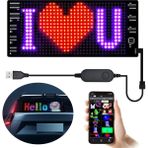 Powermaster PM-23820 7x17 cm USB Kayan Yazı Led Tabela