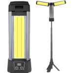 Powermaster PM-24565 25 Watt Usb - Type-C Girişli P50 Ve Cob Ledli 2 Kanatlı Kollu Çalışma Lambası