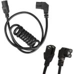 Powermaster PM-25754 IEC-C14 Spiral Çay Toplama Makinesi Power Kablo (SAA132240EA - ST3W) - Çok Renkli