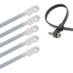 Powermaster PM-26330 Vida Delikli Kablo Bağı Plastik Kelepçe 100LÜ Paket Beyaz 3.6X150MM - Renkli