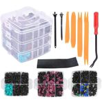 Powermaster PM-26823 696'lı Oto Araç Tampon Tutucu Klipsi Plastik Bağlantı Ekipmanları Seti