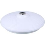 Powermaster PM-27330 BEYAZ 35*10.5 cm 24 Watt Bluetooth Hoparlörlü Tavan Aydınlatma (AL-BL303) Tornavida Hediyeli - Şeffaf