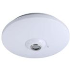 Powermaster PM-27331 Beyaz 34*9 cm 24 Watt Bluetooth Hoparlörlü Tavan Aydınlatma (AL-BL301) Tornavida Hediyeli - Şeffaf
