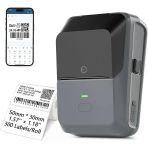 Powermaster Pm-29886 Çok Amaçlı Bluetooth Destekli Taşınabilir Akıllı Termal Etiket Yazıcısı 55 Mm Adisyon Etiket Yazıcı