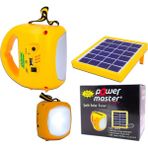 Powermaster PM-33399 Şarjlı Solar Işıldak Aydınlatma Set El Feneri