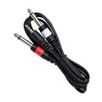Powermaster PM-4284 3.5 mm Stereo Erkek/2x6.3 mm Mono Erkek 1.5 mt Kablo