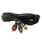 Powermaster Pm-648 2 Rca Erkek + 3.5 mm Stereo Erkek 3 mt Kablo