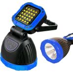 Powermaster PM-8033B 6 Modlu 25 Cob Ledli Solar Şarjlı Acil Durum Işıldak