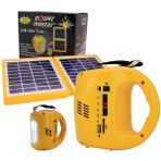 Powermaster Radyolu Şarjlı Solar Aydınlatma Seti