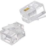 Powermaster RJ11 6P/2C 100'lük Paket Telefon Soketi