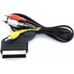 Powermaster Scart Tos 3 RCA Kablo