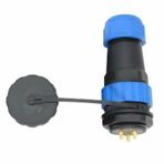 Powermaster SD28 28 mm 3 Pin Erkek Dişi Yuvarlak Su Geçirmez Konnektör