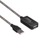 Powermaster Şeffaf Usb 10 Metre Uzatma Kablosu