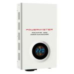 Powermaster Slım-1000 Otomatik Voltaj Kombi Regulatoru 220V Ev Tipi Regulator 220 Volt 1000 Watt