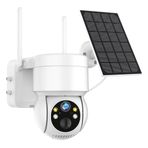 Powermaster Solar Güvenlik Kamerası Güneş Enerjili 4 Mp Dış Mekan Ip Kamera Gece Görüşlü