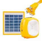 Powermaster Solar Panelli Tek Panel Işıldak Fener