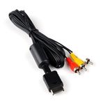 Powermaster Sony PS2 PS3 PlayStation RCA Video AV Kablosu