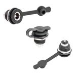 Powermaster Suya Dayanıklı Siyah 5.5x2.5 mm Uç Adaptör Şase