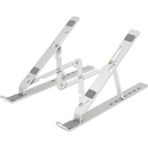 Powermaster Tablet+Laptop Standı 10-15.6 (Metal+Ayarlanabilir) Var Yok Universal Beyaz
