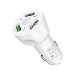 Powermaster TE-091 3xUSB 3.0 Çakmaklık Hızlı Araç Şarj Cihazı