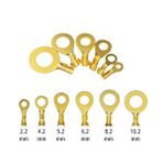 Powermaster Tks-8 8.2 Mm Sarı Topraklama Terminal Kablo Pabuç (150 Adet) Siyah