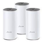 Powermaster Tp-Link AC1200 Deco E4 1200MBPS Mesh Wıfı Sistemi (Üçlü) - elektrik aksesuar - Siyah
