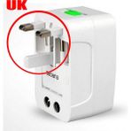 Powermaster Üniversal Yurt Dışı Seyahat Elektrik Priz Fiş Çevirici Dönüştürücü 110-250 Volt Arası