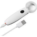 Powermaster USB LED Işıklı Büyüteç - Beyaz - Belirtilmemiş