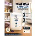 POWERMAX ŞAMPUAN 5 LT SAÇ BAKIM VE TEMİZLİK ŞAMPUANI BÜYÜK BOY EKONOMİK PAKET