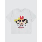 Powerpuff Girls Kız Çocuk Tişört 10-13 Yaş Beyaz - 12 - 13 Yaş