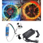 Powerr Led Aydınlatma 10 Metre 12V Iç Mekan 60 Pixel Ledli Bluetooth Cep Telefonundan Kumandalı 8A Plastik Adaptörlü Set