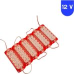 Powerr Led Aydınlatma 12 Volt 2.4 Watt 12 Smd Ledli Animasyonlu Kırmızı Çakar Modül 5 Adet