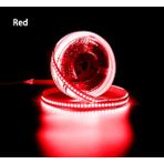 Powerr Led Aydınlatma 12 Volt 2835 Smd 240 LED 10MM Kırmızı Işık Iç Mekan 5 Metre Şerit LED