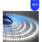 Powerr Led Aydınlatma 12 Volt 5 mm 2835 Smd 6500 K Beyaz Iç Mekan 120 Ledli 5 Metre Şerit LED