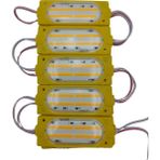 Powerr Led Aydınlatma 12 Volt Cob Ledli Animasyonlu Amber-Sarı Çakar Modül 5 Adet