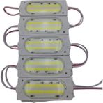 Powerr Led Aydınlatma 12 Volt Cob Ledli Animasyonlu Beyaz Çakar Modül 5 Adet