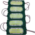 Powerr Led Aydınlatma 12 Volt Cob Ledli Animasyonlu Yeşil Çakar Modül 5 Adet