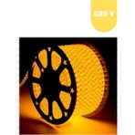 Powerr Led Aydınlatma 220 Volt Sarı Amber 60 Ledli 3 Çipli Hortum LED 5 Metre Güç Kablosu Dahil