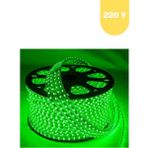 Powerr Led Aydınlatma 220 Volt Yeşil 60 Ledli 3 Çipli Hortum LED 5 Metre Güç Kablosu Dahil