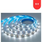 Powerr Led Aydınlatma 5 Volt 2835 Smd 6500 K Beyaz Iç Mekan 60 Ledli 5 Metre Şerit LED