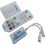 Powerr Led Aydınlatma 5V -24V SP548E Sese ve Müziğe Duyarlı Rgb Pixel LED Kontrol Cihazı App Kontrol ve Rf Kumandalı