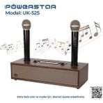Powerstar Müzik Kutusu - Mevlüt Anfisi - Karaoke Kutusu XB-UK-525 2 Kablosuz El Mikrofon