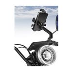POWERTEC Darbe emici telefon tutucu motosiklet scooter için 4-7inç telefonları destekler