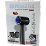 Powertec Plazma - Ionıc Saç Kurutma - Fön Makinesi Sessiz - Güçlü Motor Mıknatıslı Başlıklar TR-5555-S