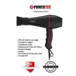 Powertec Profesyonel TR-601 Siyah Saç Kurutma Makinesi