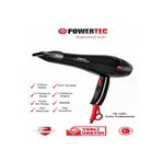 Powertec Tr-1001 Profesyonel Saç Kurutma Ve Fön Makinesi 2500W Siyah