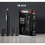 POWERTEC TR-404 Burun Kulak Kaş Şekillendirici Pro-set Tıraş Makinesi 2 Si 1 Arada - standart