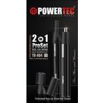 POWERTEC TR-404 Burun Kulak Kaş Şekillendirici ProSet Tıraş Makinesi 2 si 1 Arada